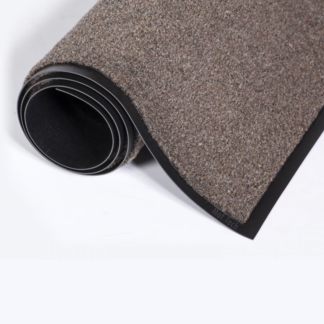 Mat-tech Proluxe 4' X 10' Runner Carpet, Pebble Brown - Preston Hardware