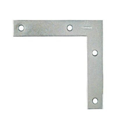 National Hardware 5" X 7/8" Flat Corner Brace, Zinc 234-955