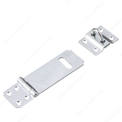 Onward 3-1/2" Hasp with Loose Staple, Zinc 325XV