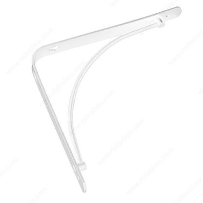 Onward 8" X 8" Decorative Shelf Bracket, White 4971W08BC