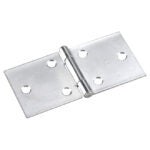 2" Back Flap Hinge, Zinc 887XV