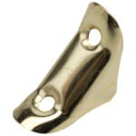 Onward 1-1/2" Corner Brace, Brass 4 Pack 98B15R