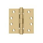 Orion 4" X 4" Flat Tip Hinge, Solid Brass BB0914X4/3