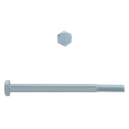 Paulin 1/4" X 3-1/2" Hex Bolt, UNC GR5 Zinc Plated, 100 Box 075-322