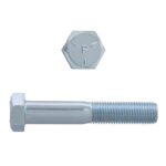 Paulin 3/8" X 2" Hex Bolt, UNC GR5 Plated, 100 Box 075-496