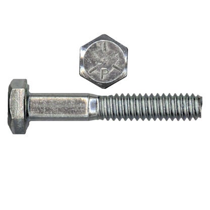 Paulin 7/16" X 2" Hex Bolt, UNC GR5 Zinc Plated, 50 Box 075-541