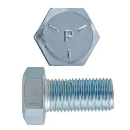 Paulin 1/2" X 1" Hex Bolt, UNC GR5 Zinc Plated, 50 Box 075-579