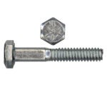 Paulin 9/16" X 2-1/2" Hex Bolt, UNC GR5 Zinc Plated, 25 Box 075-632