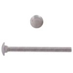 Paulin 1/4" X 3" UNC Plated Carriage Bolt, 100 Box 129-320