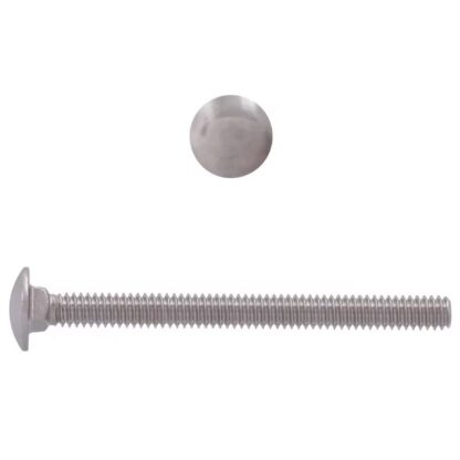 Paulin 1/4" X 3" UNC Plated Carriage Bolt, 100 Box 129-320