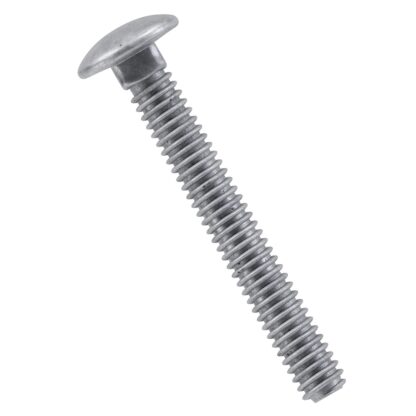 Paulin 1/4" X 3-1/2" UNC Plated Carriage Bolt, 100 Box 129-322