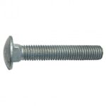 Paulin 1/4" X 4-1/2" UNC Plated Carriage Bolt, 100 Box 129-325