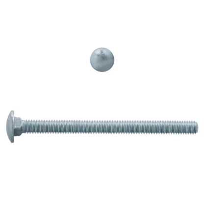 Paulin 5/16" X 4" UNC Plated Carriage Bolt, 100 Box 129-459