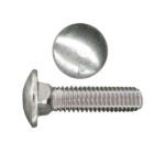 Paulin 3/8" X 2" UNC Plated Carriage Bolt, 100 Box 129-496