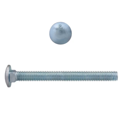 Paulin 3/8" X 4" UNC Plated Carriage Bolt, 100 Box 129-504