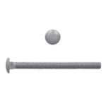 Paulin 3/8" X 5" UNC Plated Carriage Bolt, 50 Box 129-506