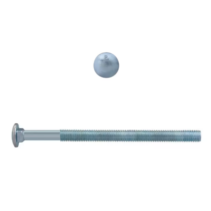 Paulin 1/2" X 7" UNC Plated Carriage Bolt, 25 Box 129-601