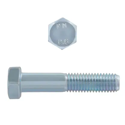 Paulin M12 X 60 mm Metric Hex Bolt 608-420