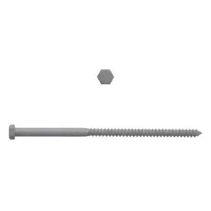 Paulin 3/8" X 8" Lag Bolt, Hot Dipped Galvanized, 50 Box 854-513