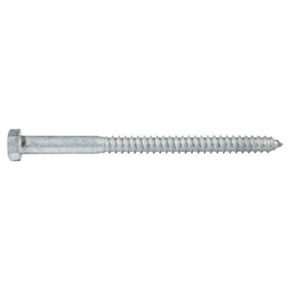 Paulin 1/2" X 7" Galvanized Lag Bolt, 25 Box 854-601