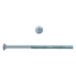 Paulin 1/2" X 10" Galvanized Carriage Bolt, 65 Box B852-607