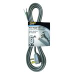 PowerZone 16/3 6' Garbage Disposal Power Supply Cord, Grey OR210606