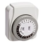 PowerZone 1-Outlet 24-Hour Indoor Timer TNI24111