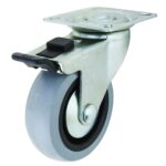 Shepherd 3" Swivel Caster, TPU, with Top Brake 3546