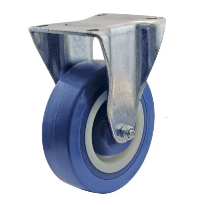 Shepherd 5" Rigid Caster, Rubber, 440 lb Load 9246