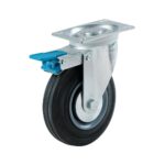 Shepherd 3" Swivel Caster, with Brake 9287