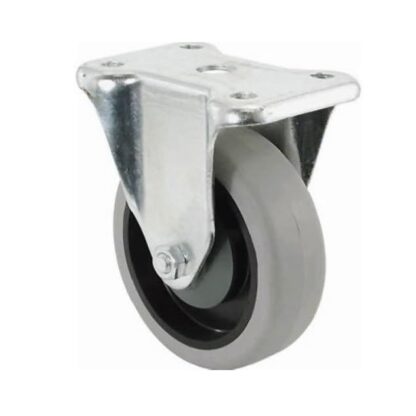 Shepherd 4" X 1-1/4" Rigid Caster, Grey 9737