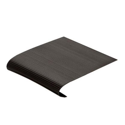 Shur-Trim 2" X 9" X 18" Vinyl Stair Tread, Black FV5040BLK18