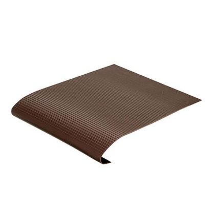 Shur-Trim 2" X 9" X 24" Vinyl Stair Tread, Brown FV5040BRN24