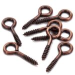 Shur-Trim Rod Eye Screw, Antique, 8 Pack SR-5003ANT08