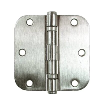 Taymor 5/8" Radius, 3.5" X 3.5", Hinge, Satin Nickel, 2 Pack 25-PK8246B