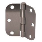 Taymor 5/8" Radius Hinge, 3.5" X 3.5", Oil Rubbed Bronze, 2 Pack 25-PK8546B