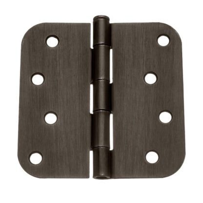 Taymor 5/8" Radius Hinge, 4" X 4", Oil Rubbed Bronze, 2 Pack 25-PK8546C