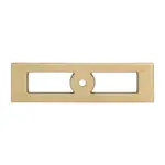 Top Knobs Hollin 3-3/4" Knob Backplate, Honey Bronze TK922HB