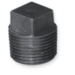 aqua-dynamic 5521-801 Pipe Plug, 1/4 in, MPT, Square Head, Iron