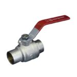 aqua-dynamic 1197-503 Ball Valve, 1/2 in Connection, Solder, 600 psi Pressure, Brass Body