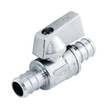 aqua-dynamic 1991-612 Stop Valve, 1/2 in Connection, PEX, 200 psi Pressure, Brass Body