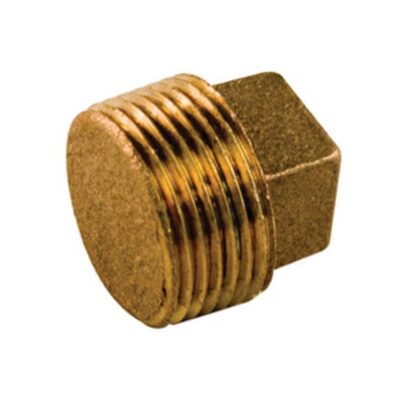 aqua-dynamic 4498-001 Pipe Plug, 1/4 in, MPT, Bronze