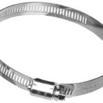 DUNDAS JAFINE MC4ZW Worm Gear Clamp, Galvanized Steel