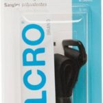 VELCRO Brand 90107 Fastener, 1 in W, 18 in L, Black