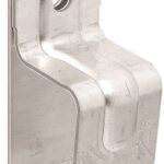 National Hardware N104-349 Box Rail Bracket, Steel, Galvanized