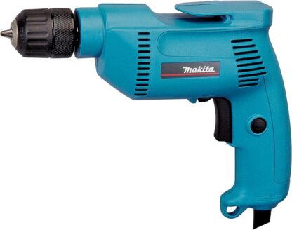 Makita 6408K Electric Drill, 4.9 A, 3/8 in Chuck, Keyless Chuck, Includes: (1) Keyless Chuck, (1) Tool Case