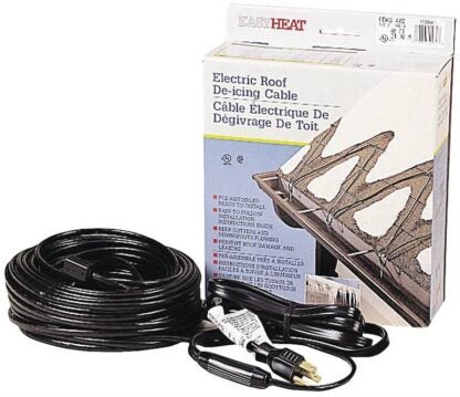 EasyHeat ADKS Series ADKS150 Roof and Gutter De-Icing Cable, 120 V, 150 W