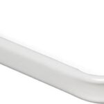 Kenney KN511 Curtain Rod, 1 in Dia, 28 to 48 in L, Steel, White