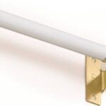 Kenney KN391/1 Sash Rod, 7/16 in Dia, 28 to 48 in L, White