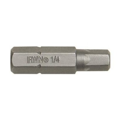 Irwin 1-1/4" Hex Head Insert Bit, 9/64" 92427